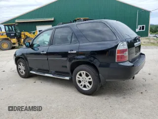 2006 Acura MDX Touring w/Navi with VIN 2HNYD18816H539524, listed as a Copart auction lot 66068274 with 132,193 mi miles and Salvage Title. Bid and sale history available at carsss.com. Image 2.