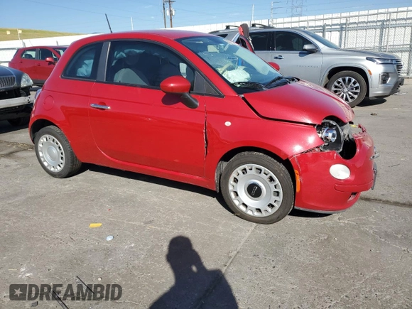 2012 FIAT 500 Pop with VIN 3C3CFFAR1CT365732, listed as a Copart auction lot 62780245 with 79,487 mi miles and Salvage title. Bid and sale history available at DreamBid. Image 4.