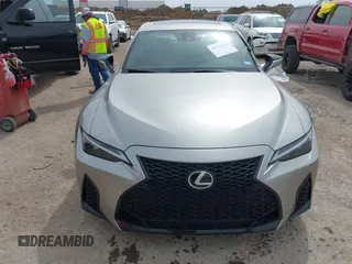 2023 Lexus IS with VIN JTHBZ1B23P5070686, listed as a IAAI auction lot 41784402 with 18,400 mi miles. Bid and sale history available at carsss.com. Image 12.