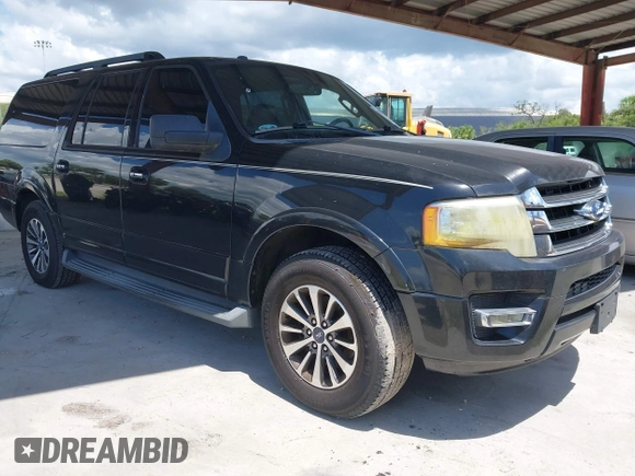 2015 Ford Expedition Max XLT with VIN 1FMJK1HT7FEF33974, listed as a IAAI auction lot 42753155 with 167,145 mi miles and . Bid and sale history available at DreamBid. Image 1.