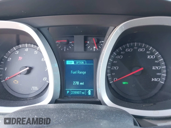 2015 Chevrolet Equinox LT with VIN 2GNFLFEKXF6283643, listed as a IAAI auction lot 41836238 with 239,907 mi miles. Bid and sale history available at carsss.com. Image 7.
