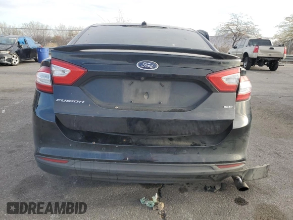 2016 Ford Fusion SE with VIN 3FA6P0H78GR329374, listed as a Copart auction lot 45124085 with 96,727 mi miles and Salvage Title. Bid and sale history available at carsss.com. Image 6.