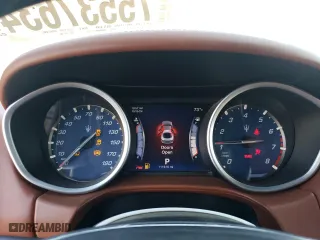 2014 Maserati Ghibli S Q4 with VIN ZAM57RTA7E1085782, listed as a Copart auction lot 75537634 with 111,616 mi miles and Salvage Title. Bid and sale history available at carsss.com. Image 9.