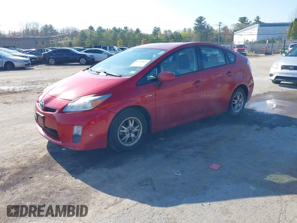 2011 Toyota Prius I with VIN JTDKN3DU6B1457157, listed as a IAAI auction lot 42175801 with 237,365 mi miles. Bid and sale history available at carsss.com. Image 17.