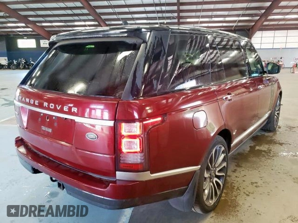 2016 Land Rover Range Rover с VIN SALGV3EF1GA300528, выставлен на аукционе Copart как лот 70531462 с пробегом 70 511 миль миль и Чистый • Clean title. История ставок и продаж доступна на DreamBid. Изображение 4.