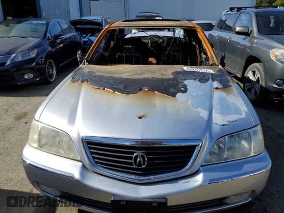 2000 Acura RL with VIN JH4KA9654YC000881, listed as a Copart auction lot 44247334 with 0 mi miles and Non Repairable. Bid and sale history available at carsss.com. Image 5.