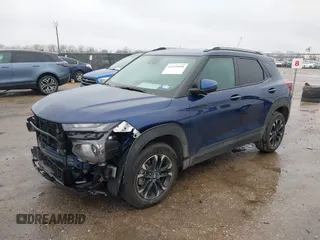 2023 Chevrolet TrailBlazer LT with VIN KL79MPS27PB135992, listed as a IAAI auction lot 41529094 with 19,923 mi miles. Bid and sale history available at carsss.com. Image 2.