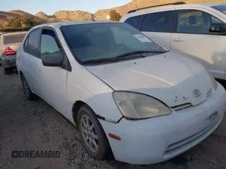 2001 Toyota Prius with VIN JT2BK12U210021161, listed as a IAAI auction lot 38066057 with Not Provided miles and . Bid and sale history available at DreamBid. Image 1.
