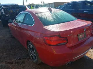 2018 BMW 2 Series 230i xDrive with VIN WBA2J3C56JVD48713, listed as a IAAI auction lot 41861277 with 103,706 mi miles and . Bid and sale history available at carsss.com. Image 3.