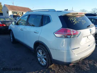 2016 Nissan Rogue SV with VIN KNMAT2MV2GP707020, listed as a IAAI auction lot 41574920 with 999,999 mi miles. Bid and sale history available at carsss.com. Image 3.