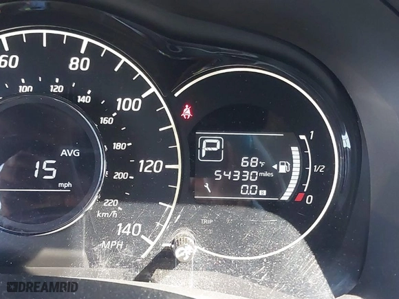 2015 Nissan Versa Note SV with VIN 3N1CE2CP7FL423322, listed as a IAAI auction lot 41755791 with 54,330 mi miles. Bid and sale history available at carsss.com. Image 7.