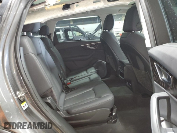 2021 Audi Q7 Premium Plus with VIN WA1LXAF7XMD035947, listed as a Copart auction lot 59604885 with 25,850 mi miles and Salvage title. Bid and sale history available at DreamBid. Image 11.