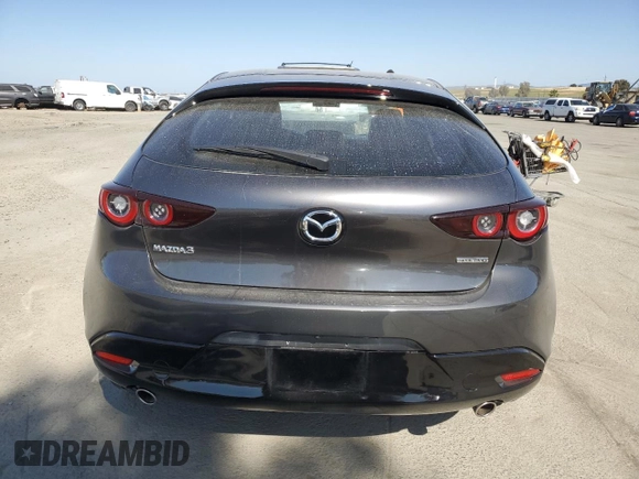 2023 Mazda 3 S Preferred with VIN JM1BPALM4P1611291, listed as a Copart auction lot 53736455 with 45,658 mi miles and Salvage Title. Bid and sale history available at DreamBid. Image 6.