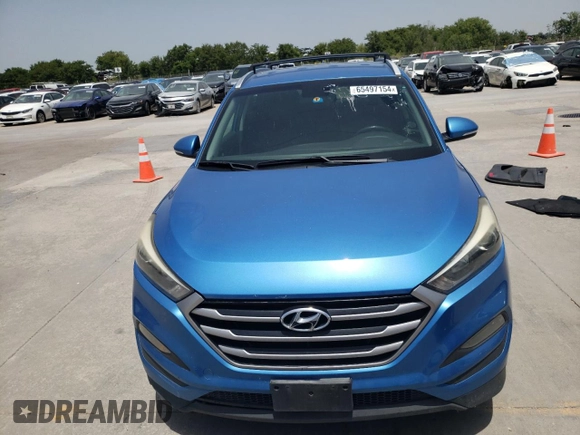 2018 Hyundai Tucson SEL Plus with VIN KM8J33A40JU601297, listed as a Copart auction lot 65497154 with 133,018 mi miles and Clean Title. Bid and sale history available at carsss.com. Image 5.