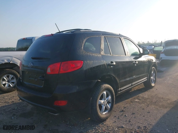 2007 Hyundai Santa Fe GLS with VIN 5NMSG13D67H052655, listed as a IAAI auction lot 41999808 with 163,423 mi miles. Bid and sale history available at carsss.com. Image 4.