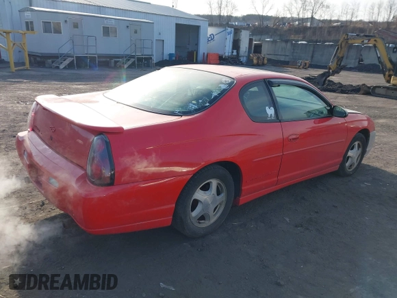 2001 Chevrolet Monte Carlo SS with VIN 2G1WX15K519162079, listed as a IAAI auction lot 41779423 with 140,017 mi miles. Bid and sale history available at carsss.com. Image 4.