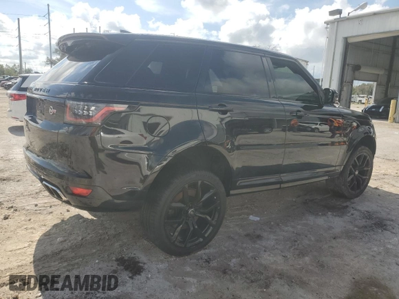 2020 Land Rover Range Rover Sport SVR z VIN SALWZ2RE5LA725837, wystawiony jako Copart lot #73932264 z przebiegiem Nie podano mil oraz Nie do naprawy • Non repairable. Historia ofert i sprzedaży dostępna na DreamBid. Obrazek 3.