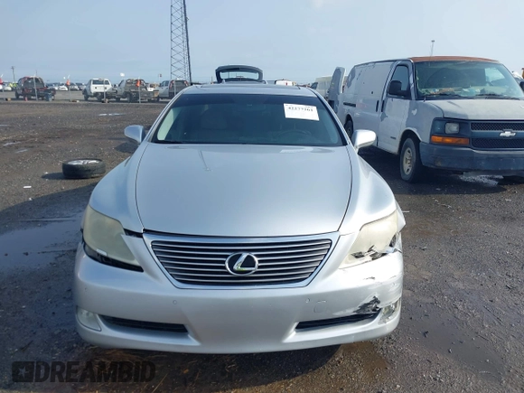 2008 Lexus LS 460 with VIN JTHBL46F185075967, listed as a IAAI auction lot 42277261 with 181,585 mi miles and . Bid and sale history available at DreamBid. Image 13.