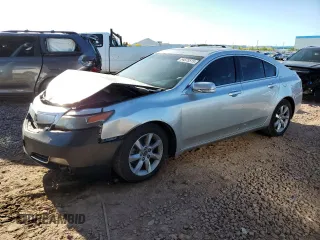 2013 Acura TL z VIN 19UUA8F22DA016272, wystawiony jako Copart lot #54875515 z przebiegiem 160 661 mil mil oraz Szkoda całkowita • Salvage title. Historia ofert i sprzedaży dostępna na DreamBid. Obrazek 1.