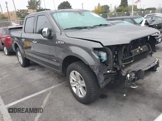 2017 Ford F-150 XL with VIN 1FTEW1EG0HFC20814, listed as a IAAI auction lot 41140772 with 74,651 mi miles. Bid and sale history available at carsss.com. Image 1.