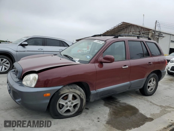 2004 Hyundai Santa Fe with VIN KM8SB12B14U644124, listed as a Copart auction lot 41509435 with 138,586 mi miles and Clean Title. Bid and sale history available at carsss.com. Image 1.