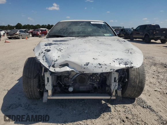 2020 Infiniti Q60 Red Sport 400 with VIN JN1FV7EL4LM460320, listed as a Copart auction lot 74035514 with 57,431 mi miles and Salvage title. Bid and sale history available at DreamBid. Image 5.