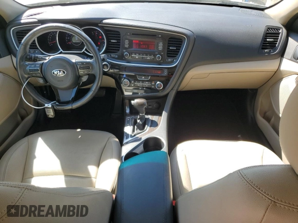 2014 Kia Optima EX with VIN 5XXGN4A76EG311621, listed as a Copart auction lot 49707395 with 66,968 mi miles and Salvage Title. Bid and sale history available at carsss.com. Image 8.