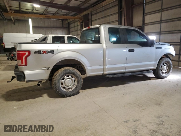 2015 Ford F-150 XLT with VIN 1FTFX1EF9FKE09443, listed as a Copart auction lot 51936045 with Not Provided miles and Salvage Title. Bid and sale history available at DreamBid. Image 3.