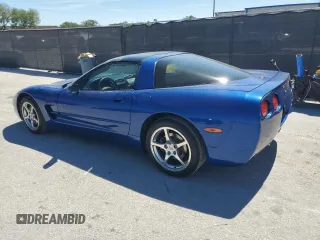 2002 Chevrolet Corvette with VIN 1G1YY22G425114972, listed as a Copart auction lot 49989275 with 140,591 mi miles and Clean Title. Bid and sale history available at carsss.com. Image 2.