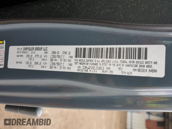 2014 Jeep Wrangler Unlimited Rubicon z VIN 1C4HJWFG0EL316513, wystawiony jako Copart lot #57182325 z przebiegiem 150 012 mil mil oraz Szkoda całkowita • Salvage title. Historia ofert i sprzedaży dostępna na DreamBid. Obrazek 13.