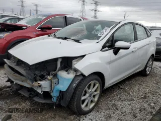2017 Ford Fiesta SE with VIN 3FADP4BJ2HM136218, listed as a Copart auction lot 82819734 with 74,358 mi miles and Salvage Title. Bid and sale history available at DreamBid. Image 1.
