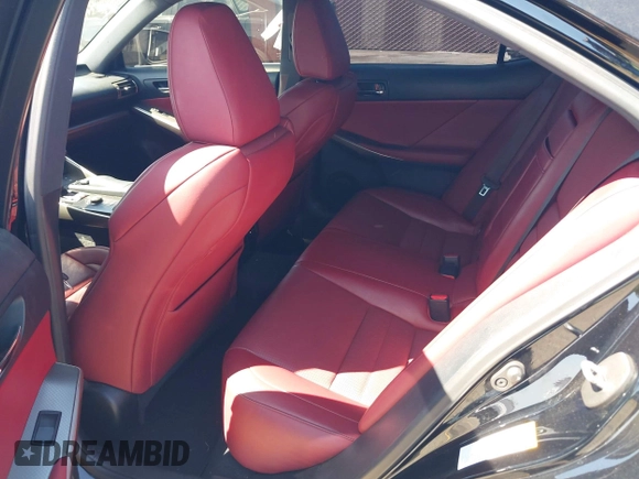 2015 Lexus IS 250 with VIN JTHBF1D25F5082214, listed as a IAAI auction lot 41981824 with 112,115 mi miles. Bid and sale history available at carsss.com. Image 8.