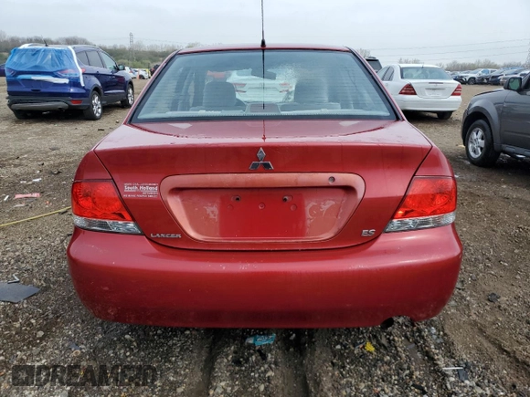 2005 Mitsubishi Lancer ES z VIN JA3AJ26E45U004941, wystawiony jako Copart lot #54614345 z przebiegiem 95 589 mil mil oraz Szkoda całkowita • Salvage title. Historia ofert i sprzedaży dostępna na DreamBid. Obrazek 6.