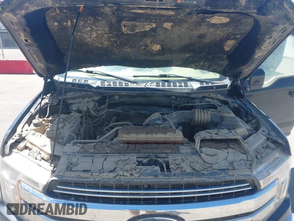 2018 Ford F-150 XL with VIN 1FTEW1E51JFB88718, listed as a IAAI auction lot 42191689 with Not provided miles and . Bid and sale history available at DreamBid. Image 10.