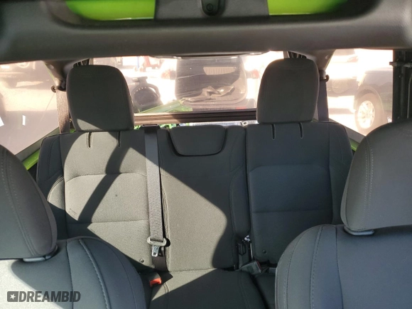 2018 Jeep Wrangler Unlimited Sport S with VIN 1C4HJXDN2JW293087, listed as a Copart auction lot 42556245 with 52,615 mi miles and Salvage Title. Bid and sale history available at carsss.com. Image 10.