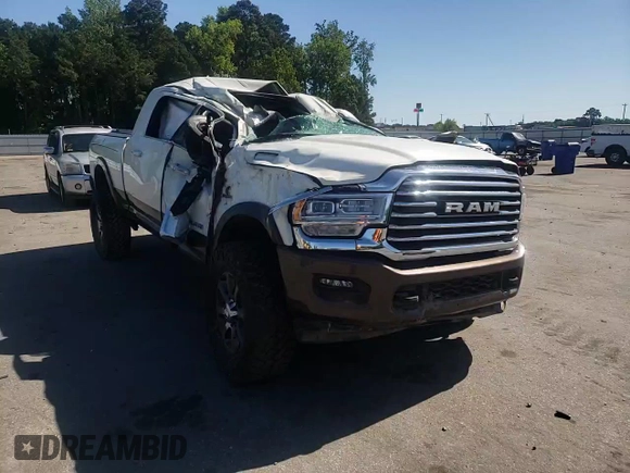 2021 Ram 2500 Longhorn with VIN 3C6UR5PL3MG597335, listed as a Copart auction lot 54699025 with 169,378 mi miles and Salvage title. Bid and sale history available at DreamBid. Image 13.