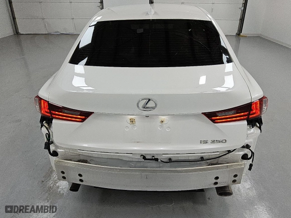 2015 Lexus IS 250 with VIN JTHBF1D22F5061675, listed as a Copart auction lot 83314834 with 117,639 mi miles and Salvage Title. Bid and sale history available at carsss.com. Image 6.