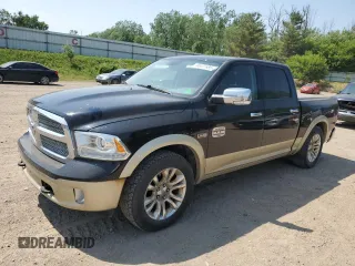 2013 Ram 1500 Laramie Longhorn with VIN 1C6RR7PT8DS522043, listed as a Copart auction lot 60427685 with 156,226 mi miles and Clean title. Bid and sale history available at DreamBid. Image 1.