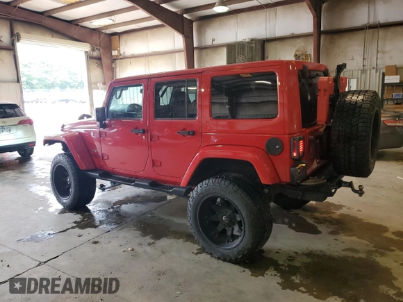 2016 Jeep Wrangler Unlimited Sahara z VIN 1C4BJWEG9GL219739, wystawiony jako Copart lot #59686315 z przebiegiem 59 242 mil mil oraz Szkoda całkowita • Salvage title. Historia ofert i sprzedaży dostępna na DreamBid. Obrazek 2.