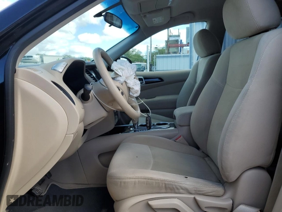 2014 Nissan Pathfinder SL with VIN 5N1AR2MNXEC689039, listed as a Copart auction lot 82457484 with 86,578 mi miles and Salvage Title. Bid and sale history available at DreamBid. Image 7.