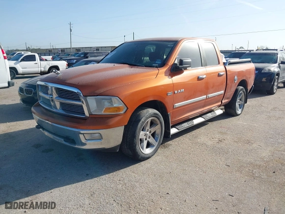 2010 Dodge Ram 1500 SLT with VIN 1D7RB1GT9AS169310, listed as a IAAI auction lot 41726449 with 244,405 mi miles. Bid and sale history available at carsss.com. Image 17.