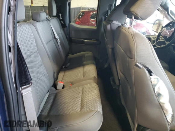 2020 Ford F-150 XL z VIN 1FTEX1EPXLFB50342, wystawiony jako Copart lot #57033155 z przebiegiem 33 222 mil mil oraz Szkoda całkowita • Salvage title. Historia ofert i sprzedaży dostępna na DreamBid. Obrazek 10.