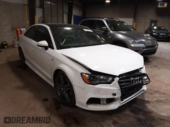 2016 Audi A3 2.0T Premium with VIN WAUB8GFFXG1101375, listed as a Copart auction lot 53969602 with 87,094 mi miles. Bid and sale history available at carsss.com. Image 1.