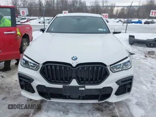 2023 BMW X6 M50i with VIN 5UXCY8C02P9N80310, listed as a IAAI auction lot 41619497 with 19,686 mi miles. Bid and sale history available at carsss.com. Image 11.