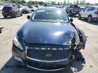 2015 Infiniti Q70 with VIN JN1BY1AR5FM561805, listed as a Copart auction lot 57892685 with 208,526 mi miles and Salvage title. Bid and sale history available at DreamBid. Image 5.