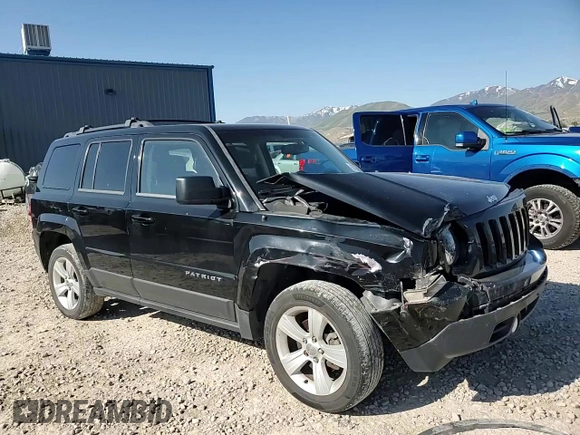 2014 Jeep Patriot Latitude with VIN 1C4NJRFB5ED855888, listed as a Copart auction lot 57969355 with 113,196 mi miles and Salvage title. Bid and sale history available at DreamBid. Image 13.