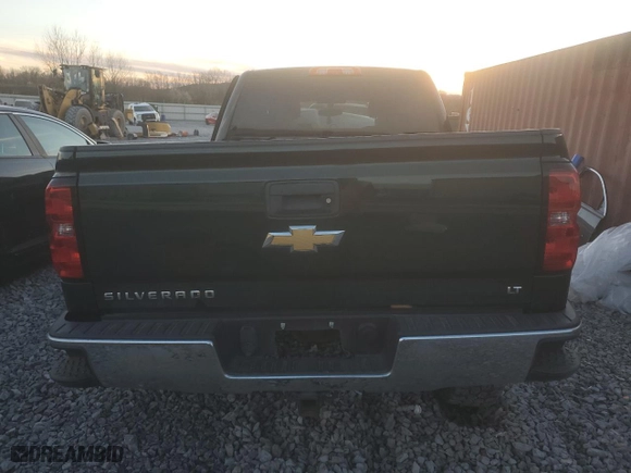 2015 Chevrolet Silverado 1500 LT with VIN 1GCVKRECXFZ161452, listed as a Copart auction lot 48175605 with 0 mi miles and Salvage Title. Bid and sale history available at carsss.com. Image 6.