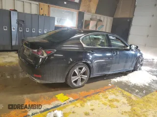 2019 Lexus GS with VIN JTHCZ1BL9KA011557, listed as a Copart auction lot 41445395 with 0 mi miles and Salvage Title. Bid and sale history available at carsss.com. Image 3.