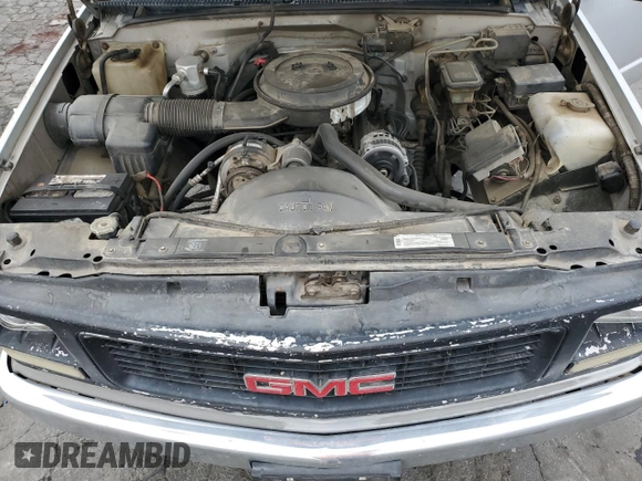 1995 GMC Sierra 3500 z VIN 1GTGC34K8SE549695, wystawiony jako Copart lot #86336644 z przebiegiem 258 439 mil mil oraz Szkoda całkowita • Salvage title. Historia ofert i sprzedaży dostępna na DreamBid. Obrazek 13.