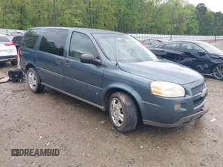 2007 Chevrolet Uplander LS Fleet with VIN 1GNDV23117D101352, listed as a IAAI auction lot 41977504 with 223,749 mi miles and . Bid and sale history available at DreamBid. Image 1.